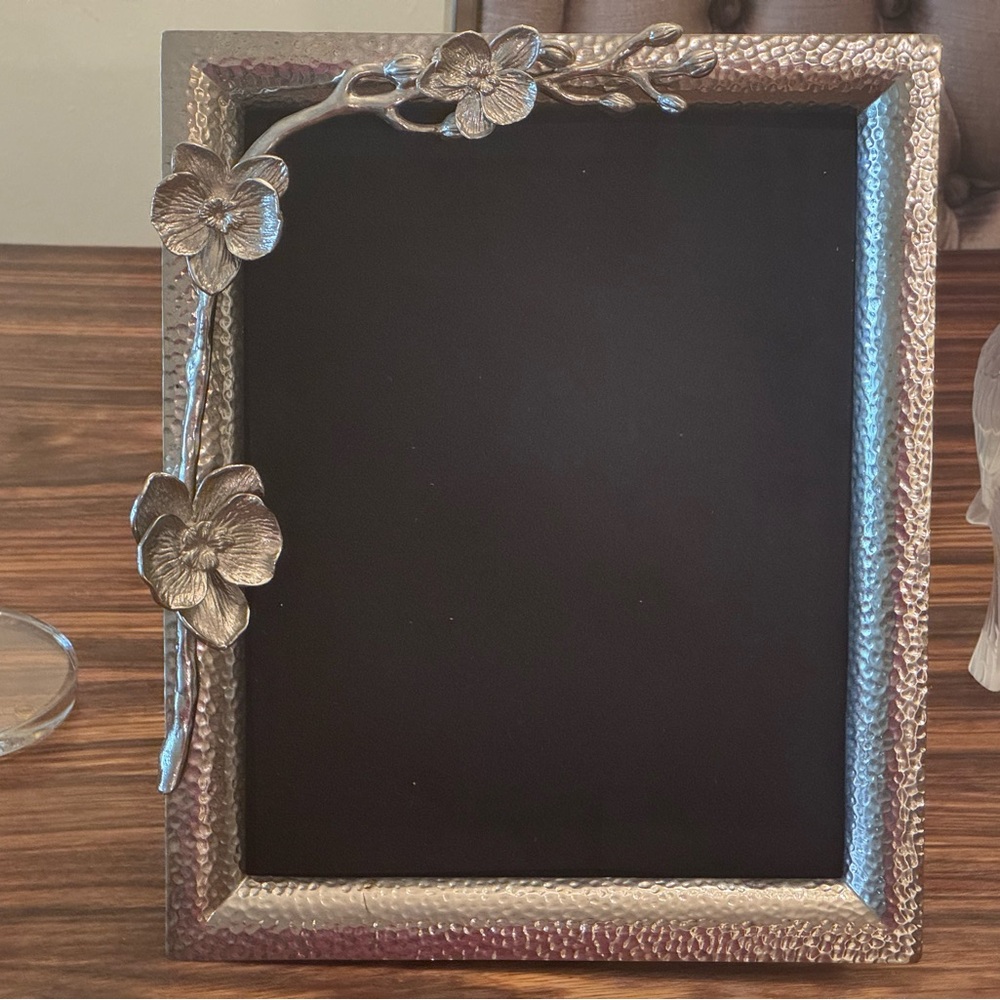 NWOT Michael Aram 8” x 10” Silver Orchid Collection Elegant &Large Picture Frame - Picture 6 of 7